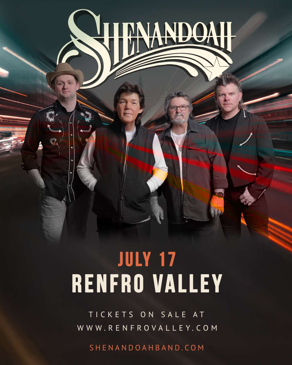SHENANDOAH | Renfro Valley Entertainment Center