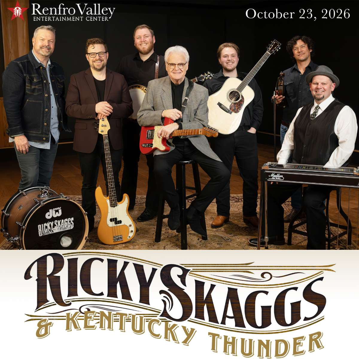 Ricky Skaggs & Kentucky Thunder | Renfro Valley Entertainment Center