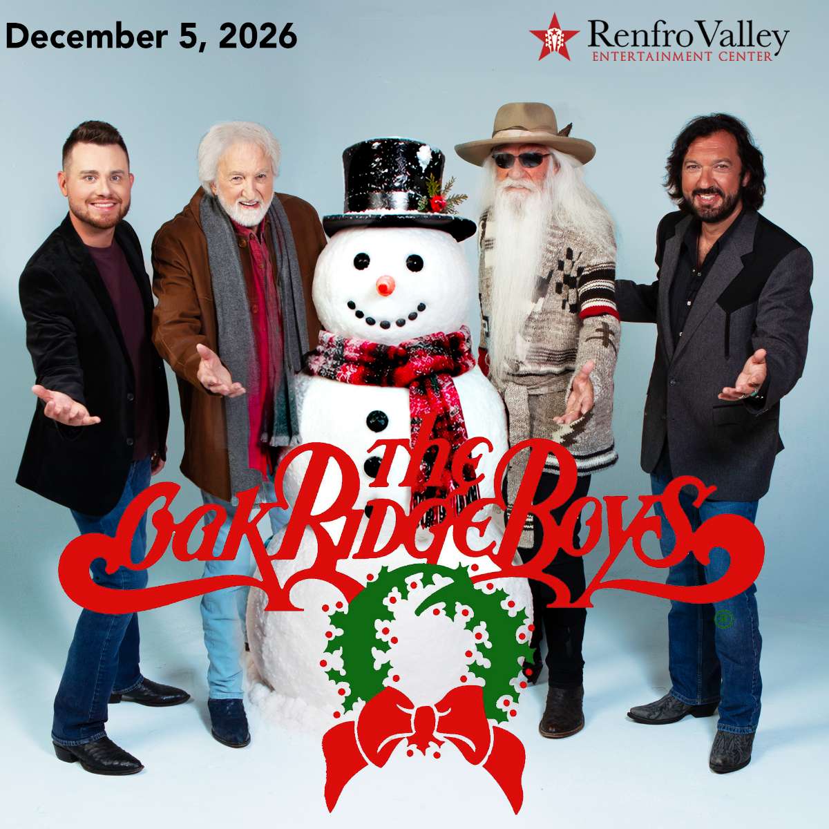 The Oak Ridge Boys 2026 Christmas Tour